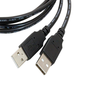 कार मोटरसाइकिल के लिए वाटरप्रूफ USB2.0 डुअल USB पोर्ट केबल 1 मीटर