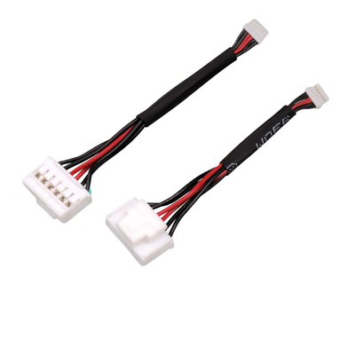 लंबाई 30mm से 30M कस्टम वायर हार्नेस 2.0mm पिच 2 से 16Pin YH कनेक्टर