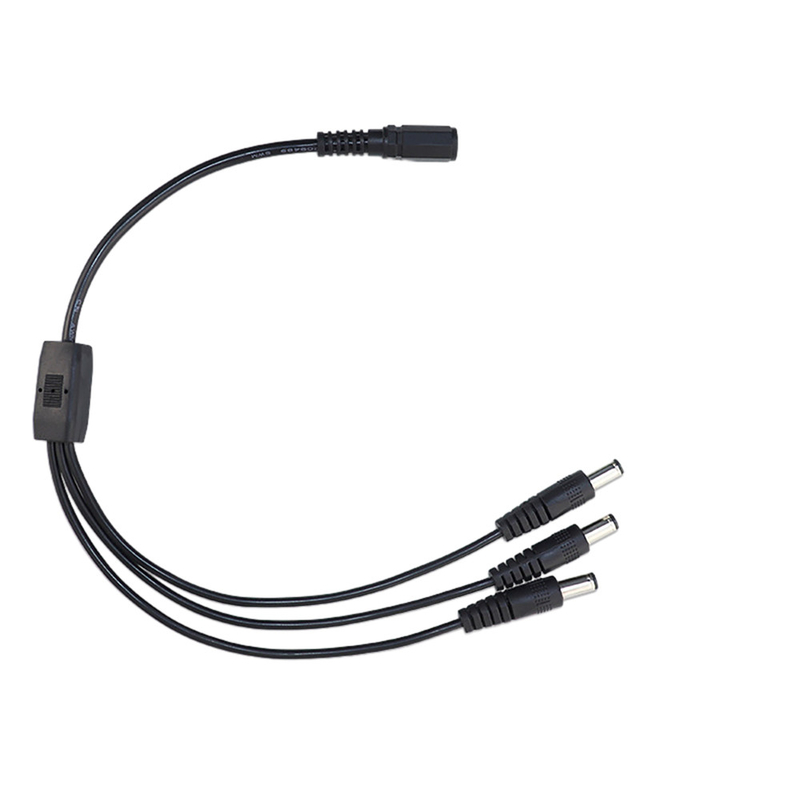 DC5521 DC5525 DC पावर केबल असेंबली 5.5×2.5 मिमी प्लग टू ओपन पावर एडाप्टर